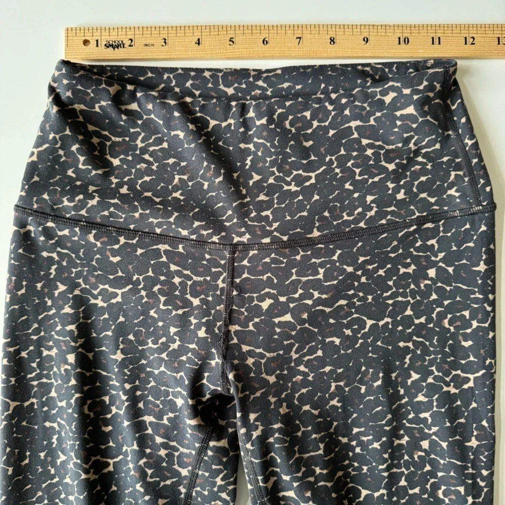 Varley Luna Yoga Leggings Tortoise Leopard size Small